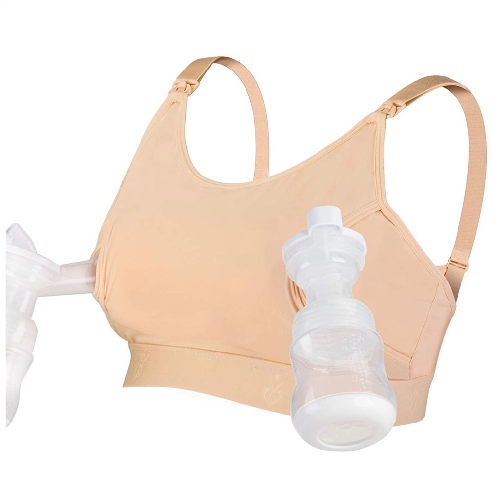 Handsfree pumping & nursing bra